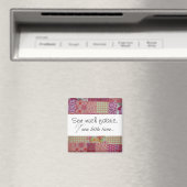 Naai veel stof, naai weinig tijd... magneet (Insitu (Vaatwasser))