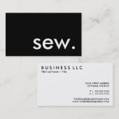 naai. visitekaartje (Voorkant / Achterkant)