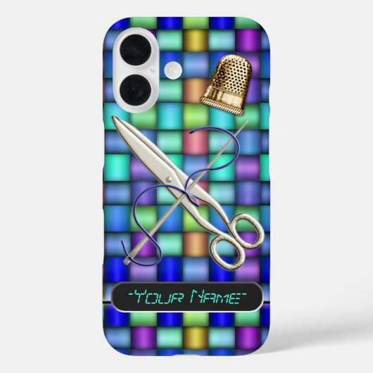 Naai Wat?  (Gepersonaliseerd) Case-Mate iPhone Case (Achterkant)