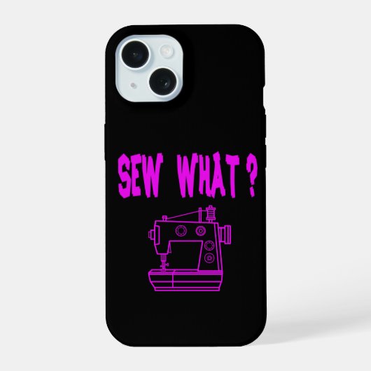 Naai Wat ? iPhone 15 Case (Achterkant)
