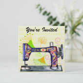 Naai zo  uitnodiging - SRF (Staand voorkant)