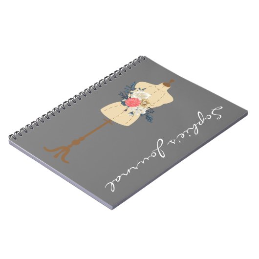  naaiachtige jurk notitieboek (Linkerzijde)