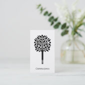 Naaibare borduurveranderingen visitekaartje (Staand voorkant)