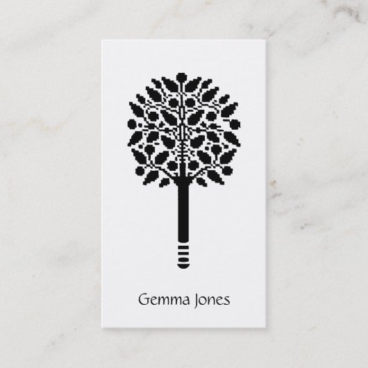 Naaibare borduurveranderingen visitekaartje (Voorkant)