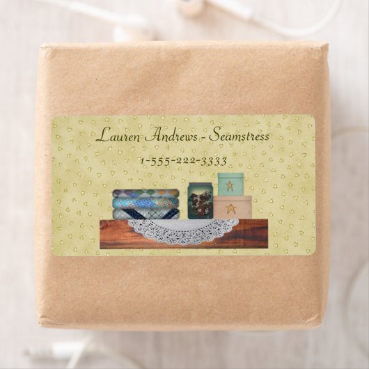 Naaibedrijfsetiket Etiket (Insitu)