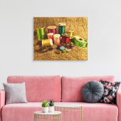 Naaibenodigdheden Canvas Afdruk (Insitu (Woonkamer))
