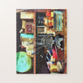 Naaibenodigdheden in de algemene winkel legpuzzel (Verticaal)