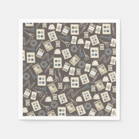 Naaibenodigdheden Papier servetten (Voorkant)