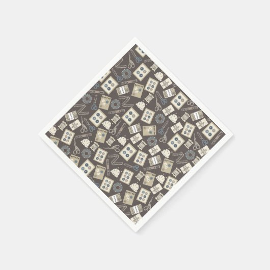 Naaibenodigdheden Papier servetten (Hoek)