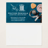 naaibrei | Schaar met schroefdraad Visitekaartje (Voorkant /achterkant)