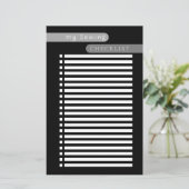 naaicontrolelijst zwart wit (Staand voorkant)