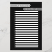 naaicontrolelijst zwart wit (Voorkant)