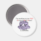 Naaidoctoraat Magneet (Voorkant / Achterkant)