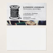 Naaidraadspoel Logo Visitekaartje (Voorkant /achterkant)