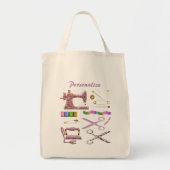 Naaien Accessoires Canvas tas (Voorkant)
