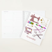  naaien Accessoires voor Seamstress Tailor Planner (Display)