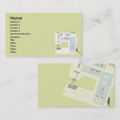 naaien - Bedrijven Visitekaartje (Voorkant / Achterkant)