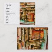 Naaien - Benodigdheden voor de naamakerij, toevoeg Visitekaartje (Voorkant / Achterkant)