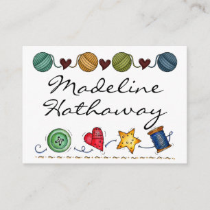 Naaien / Breien behuizing Kaart / Label door SRF