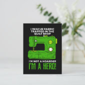 naaien briefkaart (Staand voorkant)