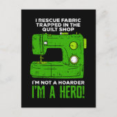 naaien briefkaart (Voorkant)