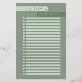 naaien checklist sage