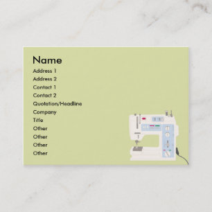 Naaien - Chubby Visitekaartje