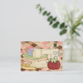 Naaien / Crafter Kaart Visitekaartje (Staand voorkant)