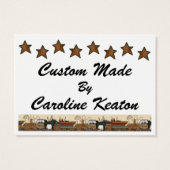 Naaien / Crafter / Naadstress Kaart / Label - SRF (Achterkant)