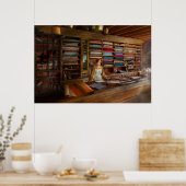 Naaien - De verkoopkamer sluiten Poster (Keuken)