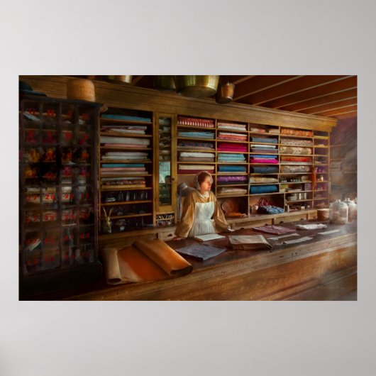Naaien - De verkoopkamer sluiten Poster (Voorkant)