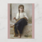 Naaien door William-Adolphe Bouguereau Briefkaart (Voorkant)