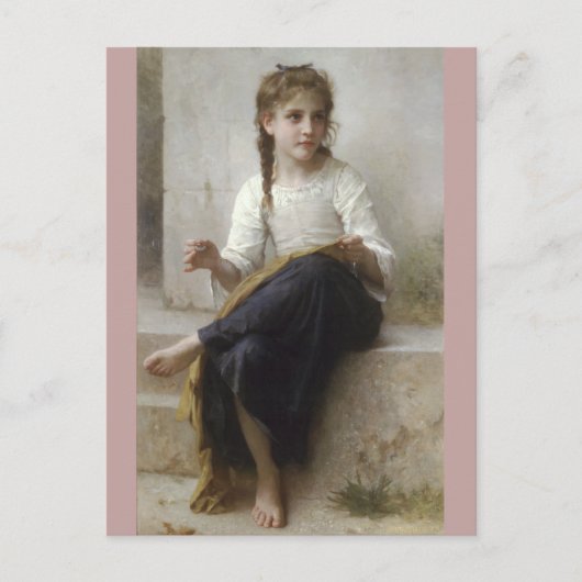 Naaien door William-Adolphe Bouguereau Briefkaart (Voorkant)