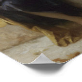 Naaien door William-Adolphe Bouguereau Poster (Hoek)