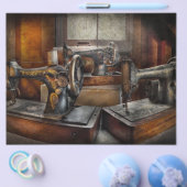 Naaien - een drievoudig kleurtje flyer (Enkel)