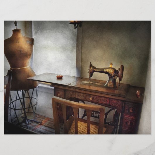 Naaien - Een kleermakersleven Flyer (Voorkant)