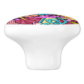 Naaien en breien van keramische knoppen (Zijkant)