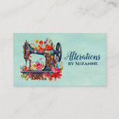 Naaien en Veranderingen -  Illustratie Visitekaartje (Voorkant)