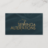 Naaien en Veranderingen - Line Art Visitekaartje (Voorkant)