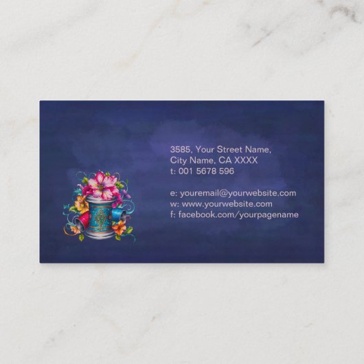 Naaien en Veranderingen - Style Art Visitekaartje (Achterkant)