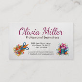 Naaien en Veranderingen -  Style Art Visitekaartje (Achterkant)