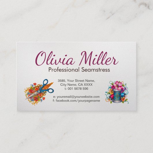 Naaien en Veranderingen - Style Art Visitekaartje (Achterkant)