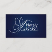 Naaien en Veranderingen - Vlindernaald Visitekaartje (Voorkant)