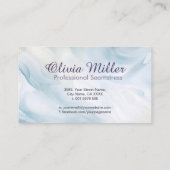 Naaien en Veranderingen - Waterverf Style Art Visitekaartje (Achterkant)