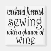 Naaien en wijn magneet (Voorkant)