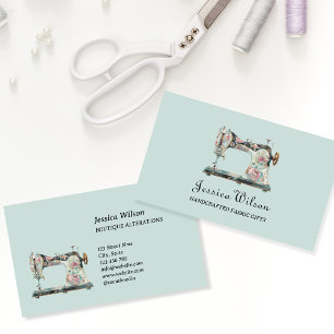 naaien en wijzigingen Handgemaakte Crafter Visitekaartje