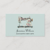 naaien en wijzigingen Handgemaakte Crafter Visitekaartje (Voorkant)