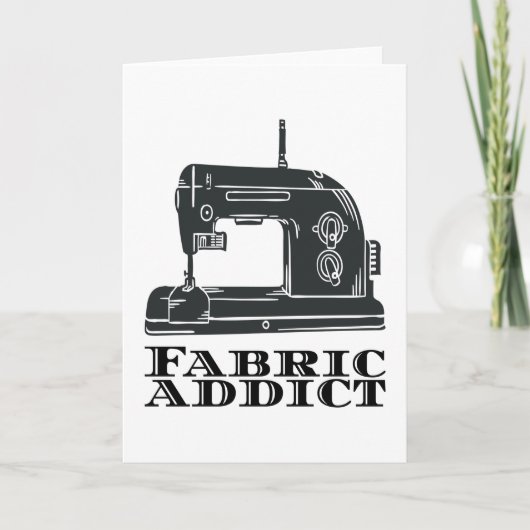 Naaien - Fabric Addict Kaart (Voorkant)