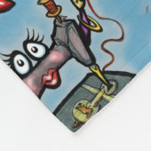 naaien fleece deken (Hoek)