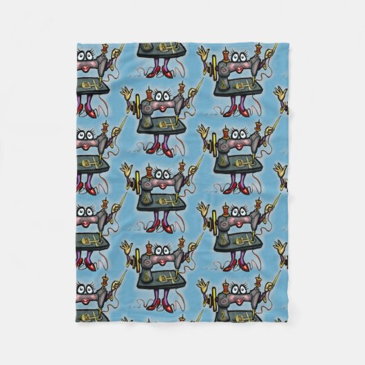 naaien fleece deken (Voorkant)